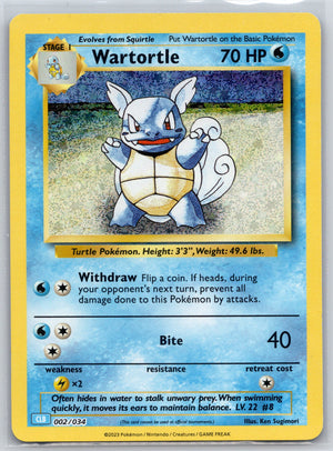Wartortle 002/034 [Trading Card Game Classic]