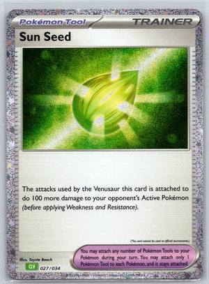 Sun Seed 027/034 [Trading Card Game Classic]