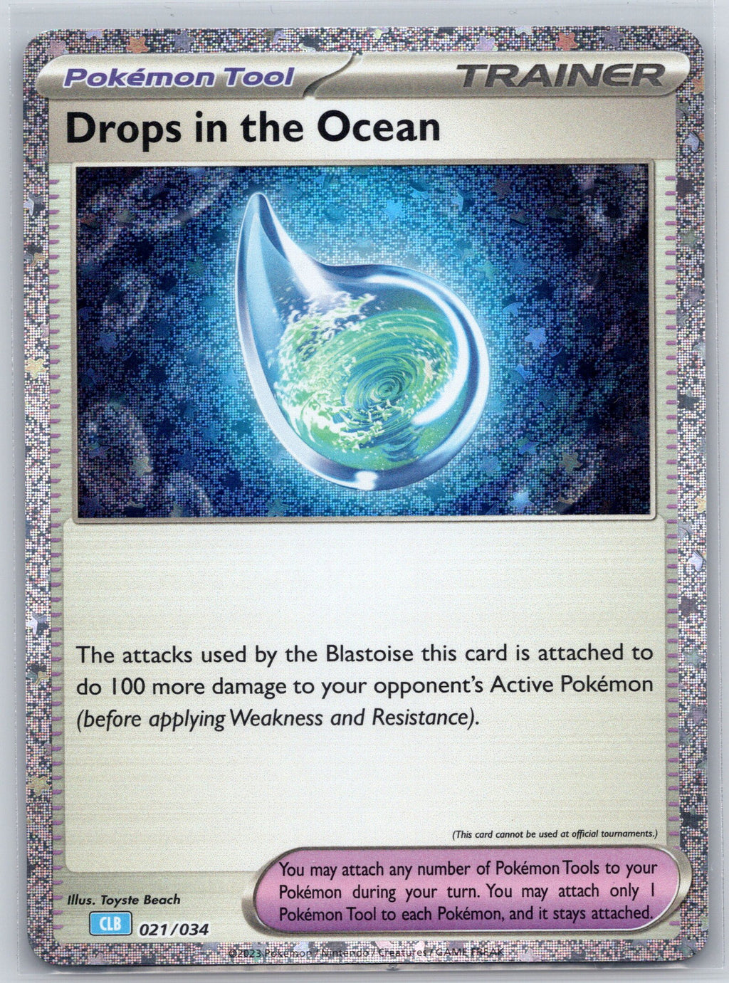 Drops in the Ocean