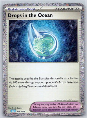Drops in the Ocean 021/034 [Trading Card Game Classic]