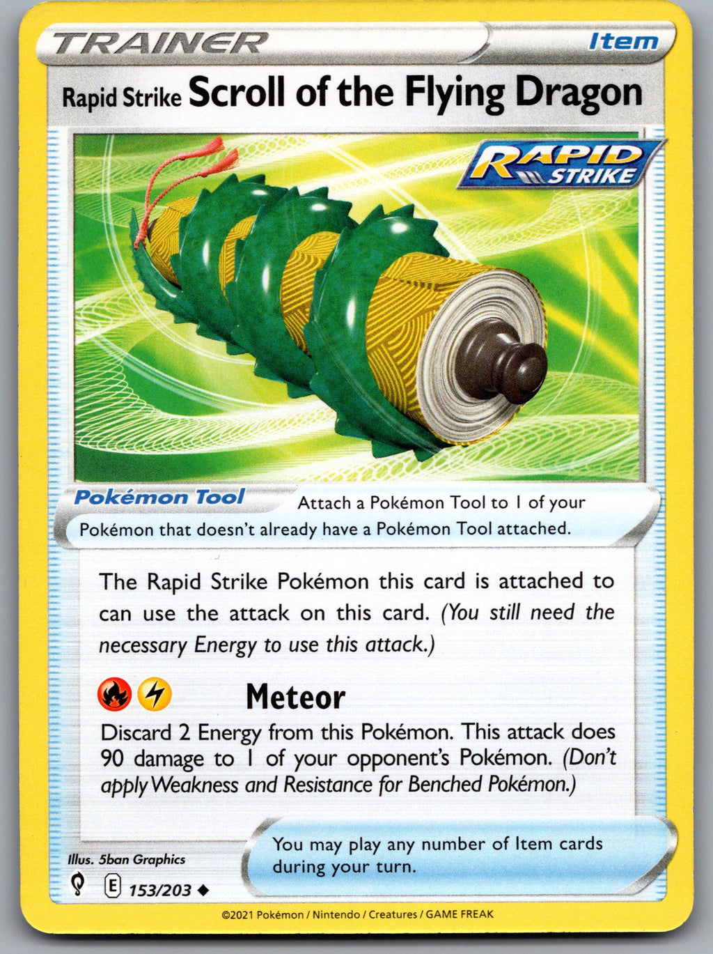Rapid Strike Scroll of the Flying Dragon