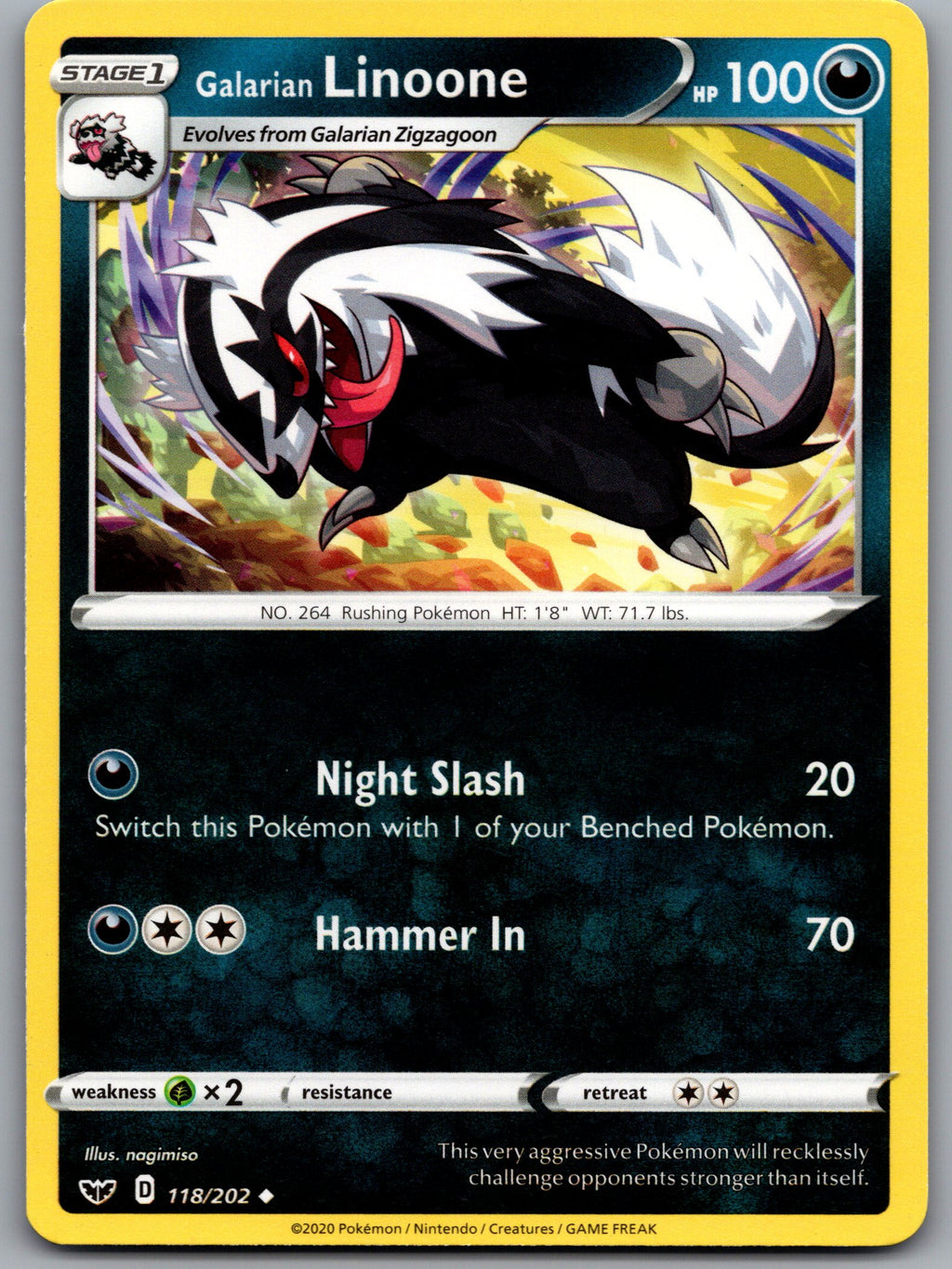 Galarian Linoone