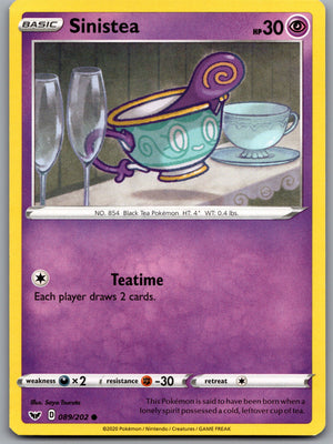 Sinistea 089/202 [SWSH01: Sword & Shield Base Set]