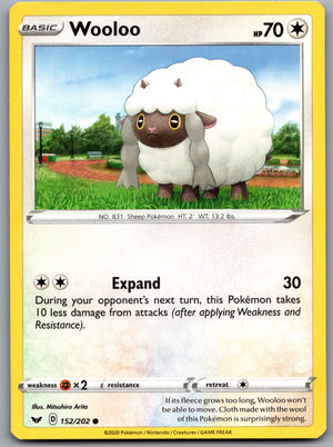 Wooloo (152) 152/202 [SWSH01: Sword & Shield Base Set]