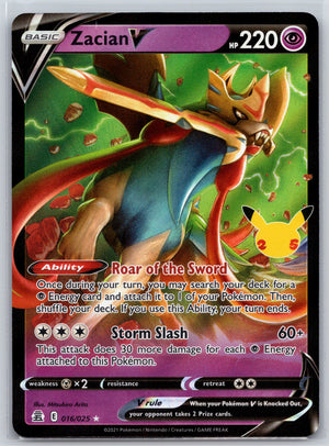 Zacian V 016/025 [Celebrations]