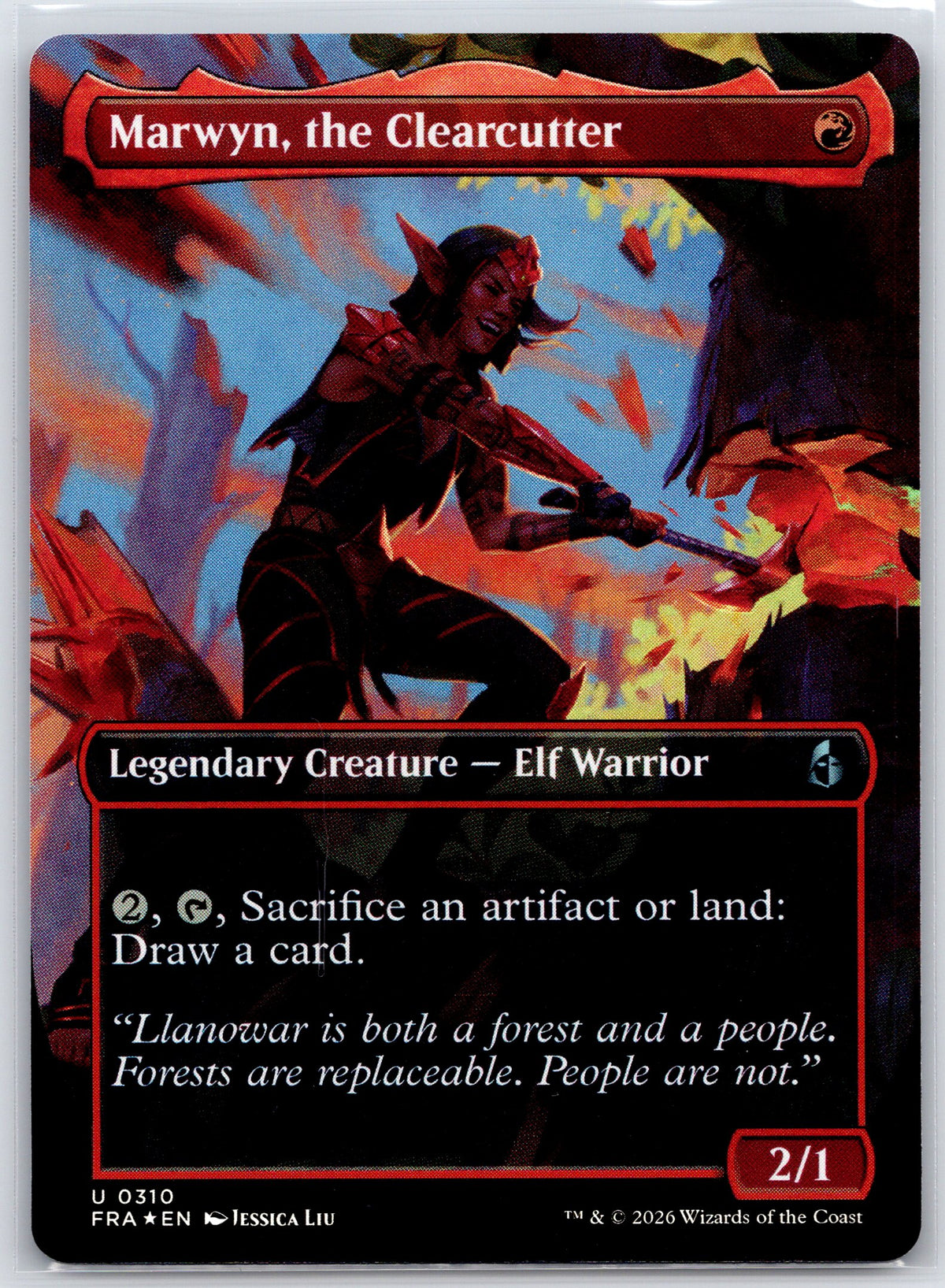Marwyn, the Clearcutter (Borderless)
