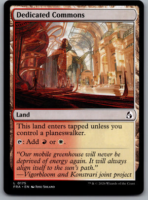 Dedicated Commons 175 [Reality Fracture]