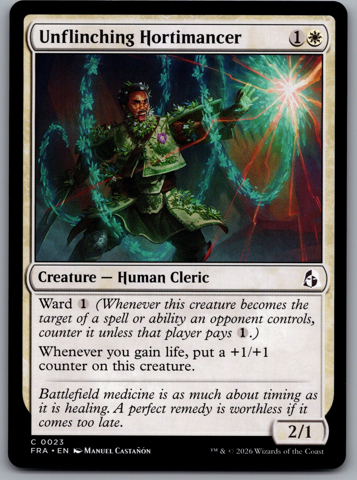 Unflinching Hortimancer