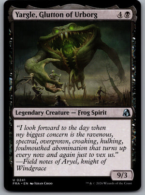 Yargle, Glutton of Urborg 241 [Reality Fracture]