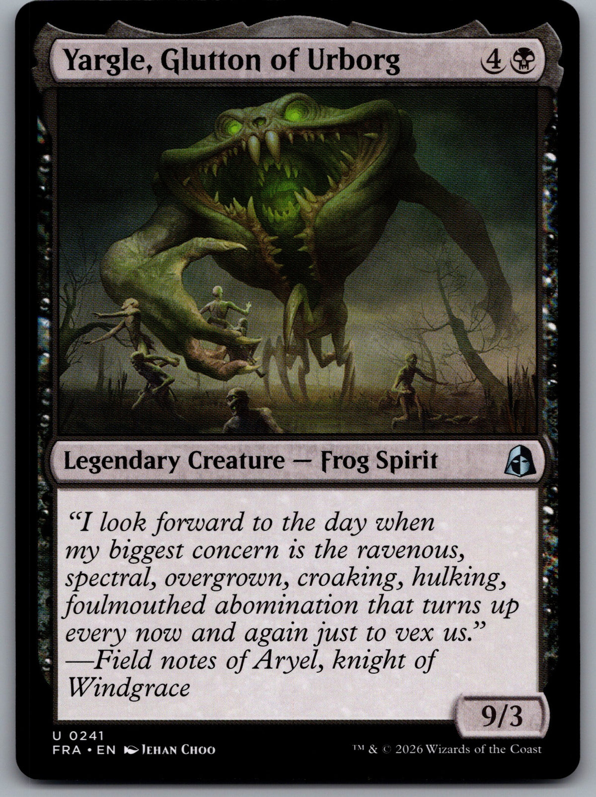Yargle, Glutton of Urborg