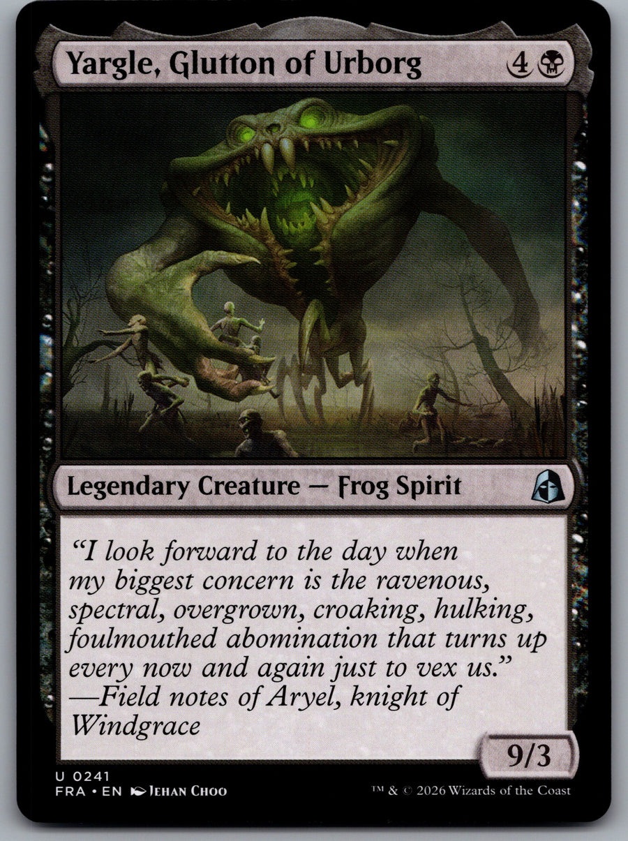 Yargle, Glutton of Urborg