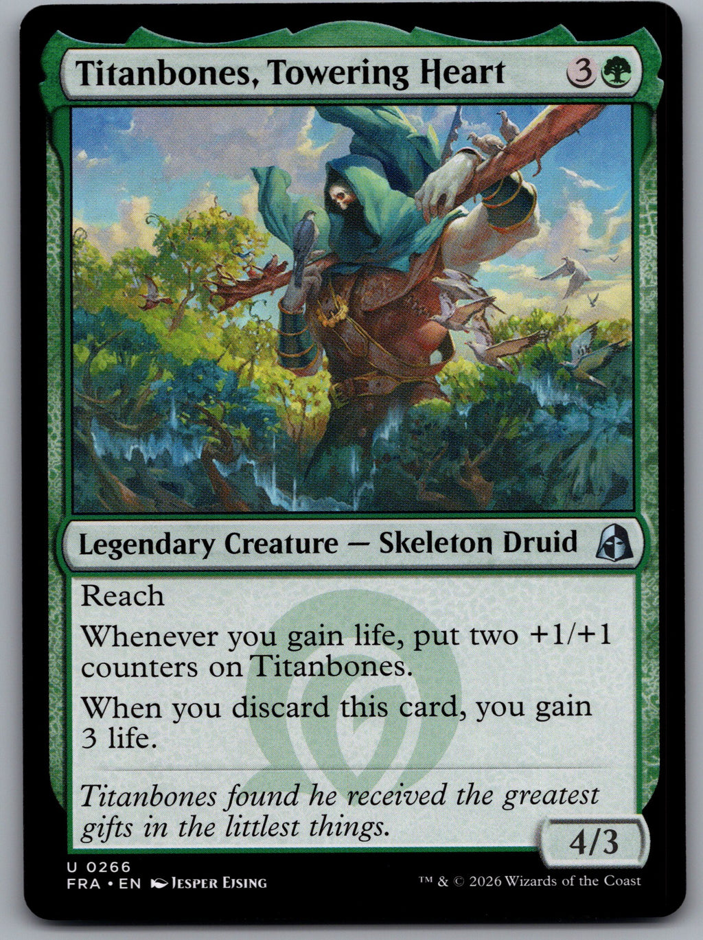 Titanbones, Towering Heart