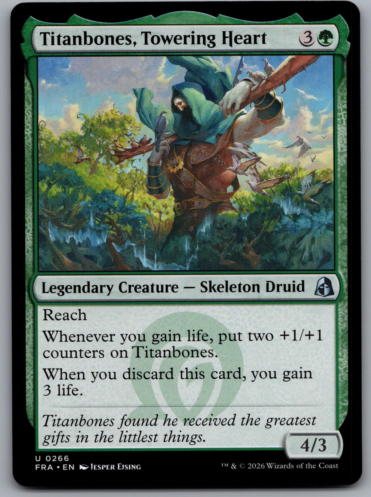 Titanbones, Towering Heart