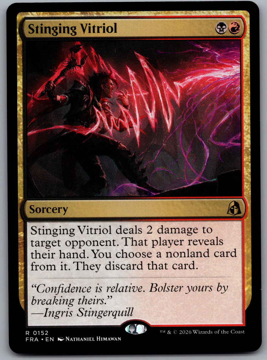 Stinging Vitriol