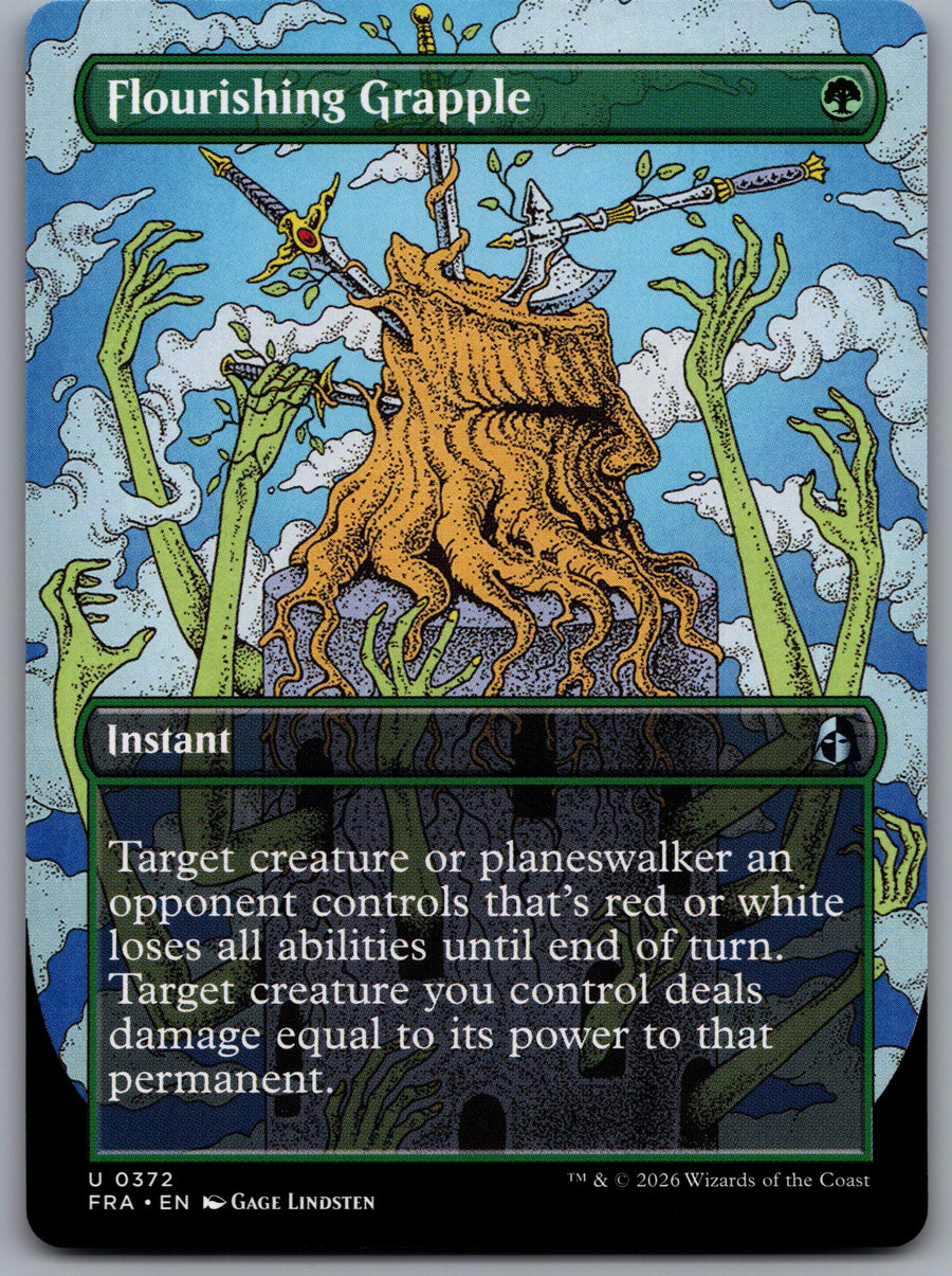 Flourishing Grapple (Borderless)