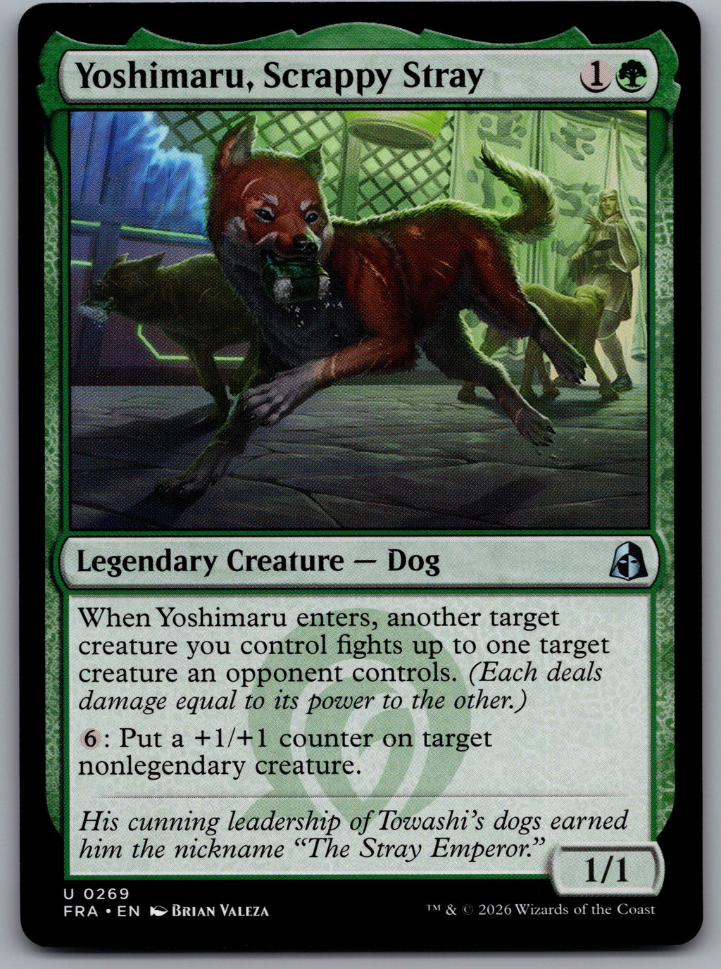 Yoshimaru, Scrappy Stray