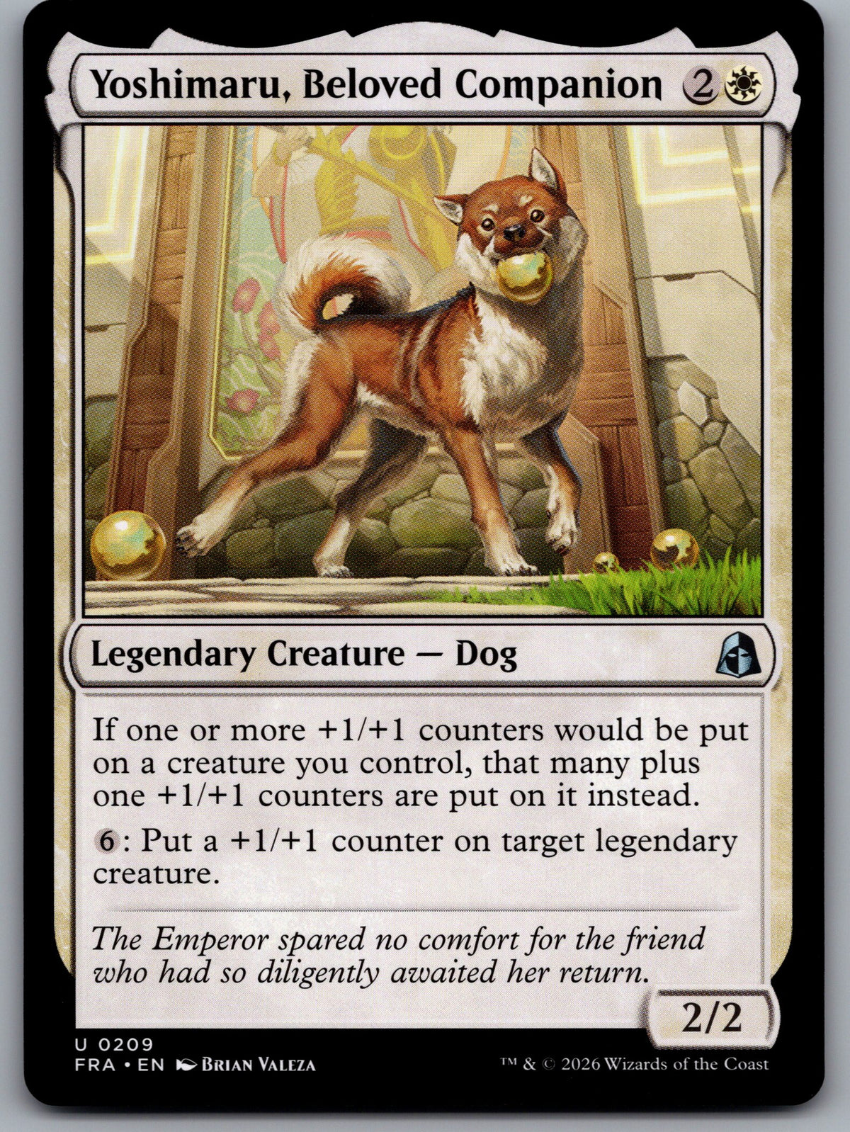 Yoshimaru, Beloved Companion