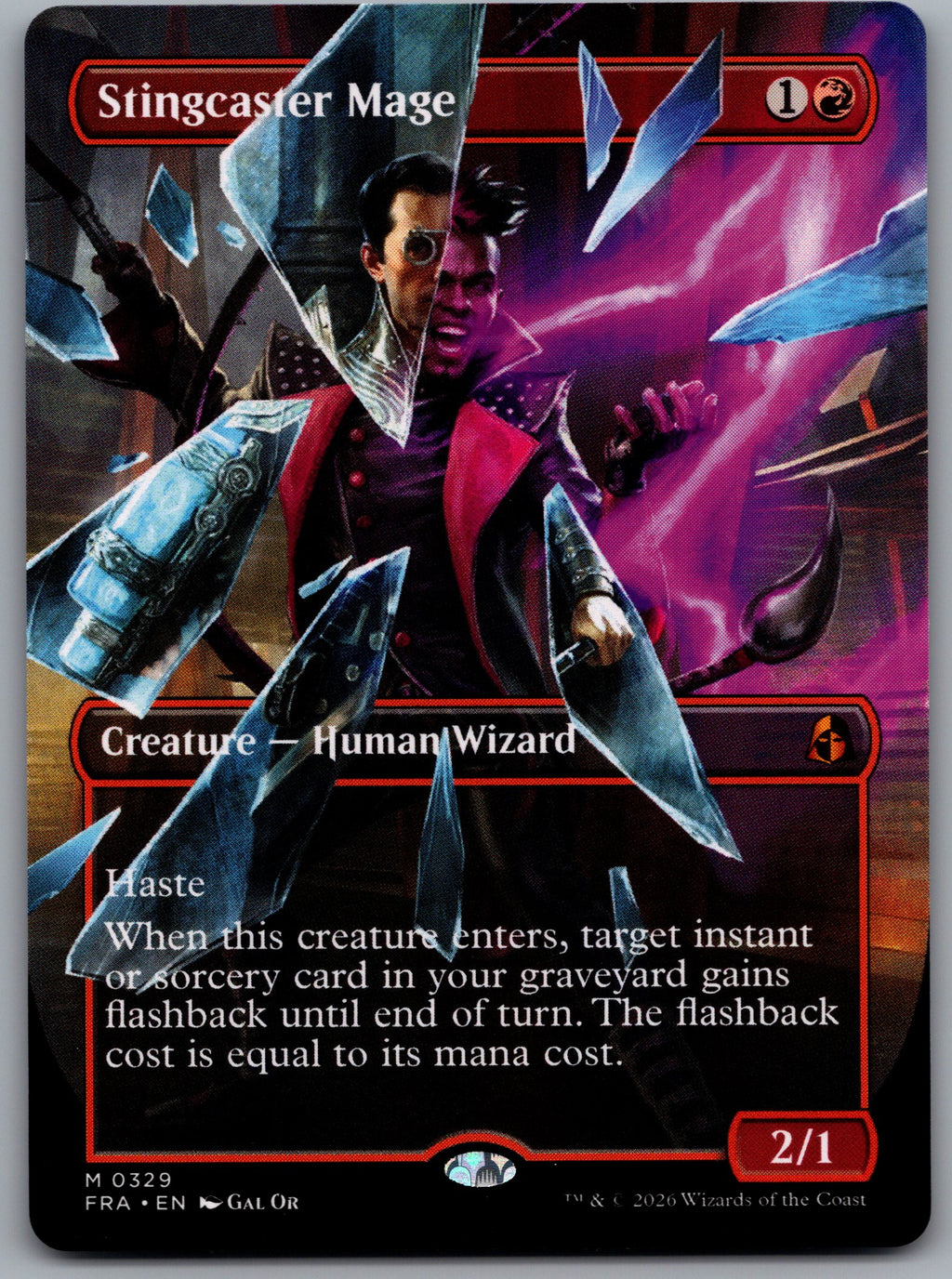Stingcaster Mage (Borderless) (0329)