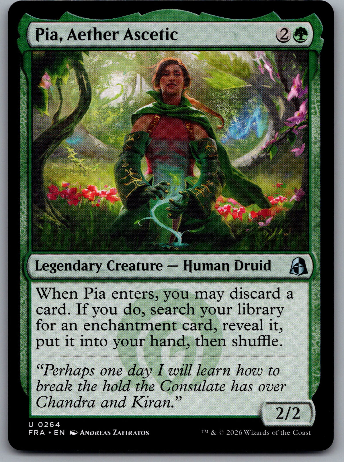 Pia, Aether Ascetic