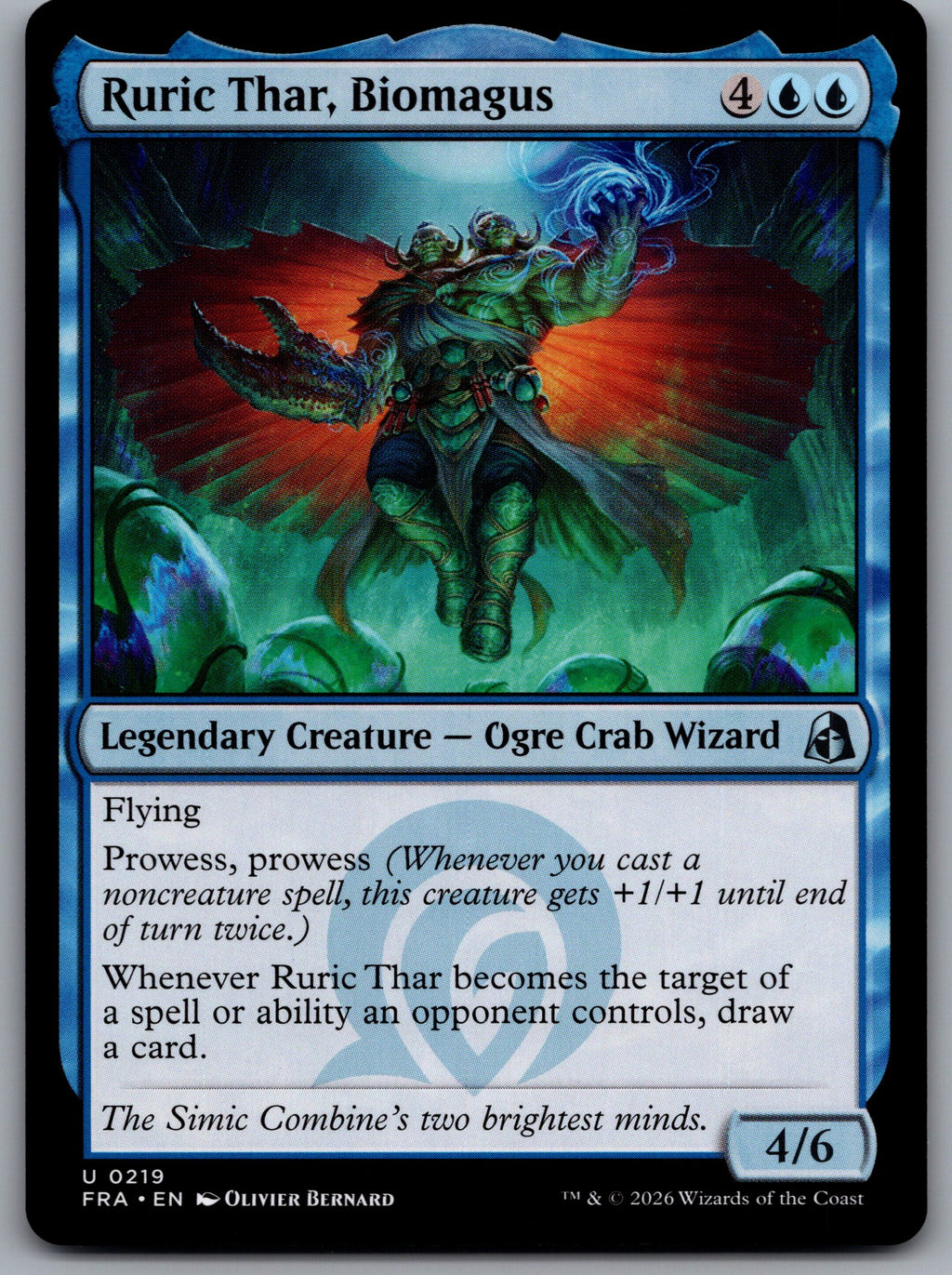 Ruric Thar, Biomagus