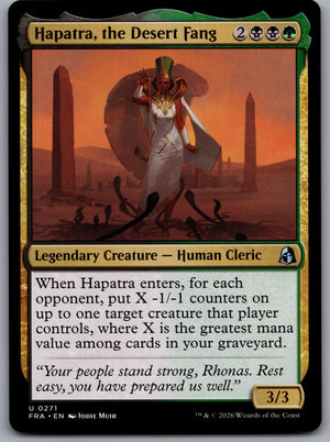 Hapatra, the Desert Fang 271 [Reality Fracture]