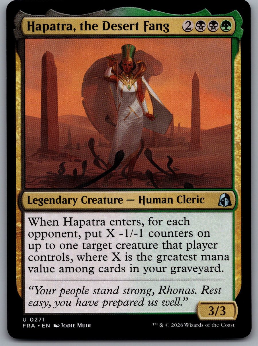 Hapatra, the Desert Fang