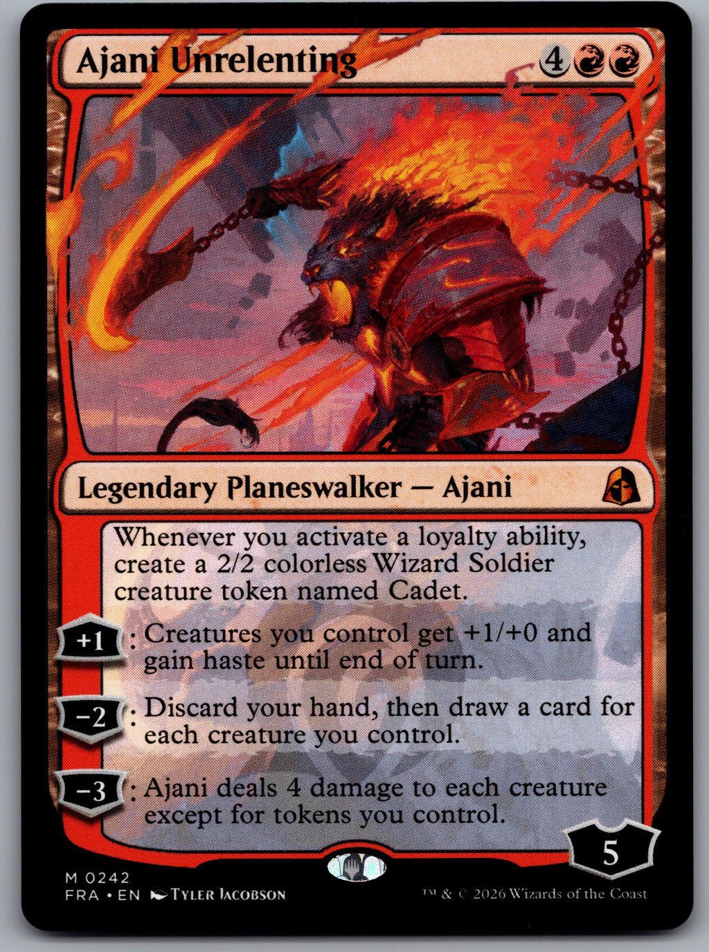 Ajani Unrelenting