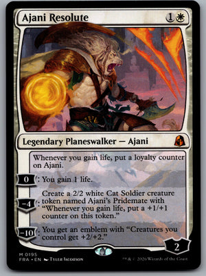 Ajani Resolute 195 [Reality Fracture]
