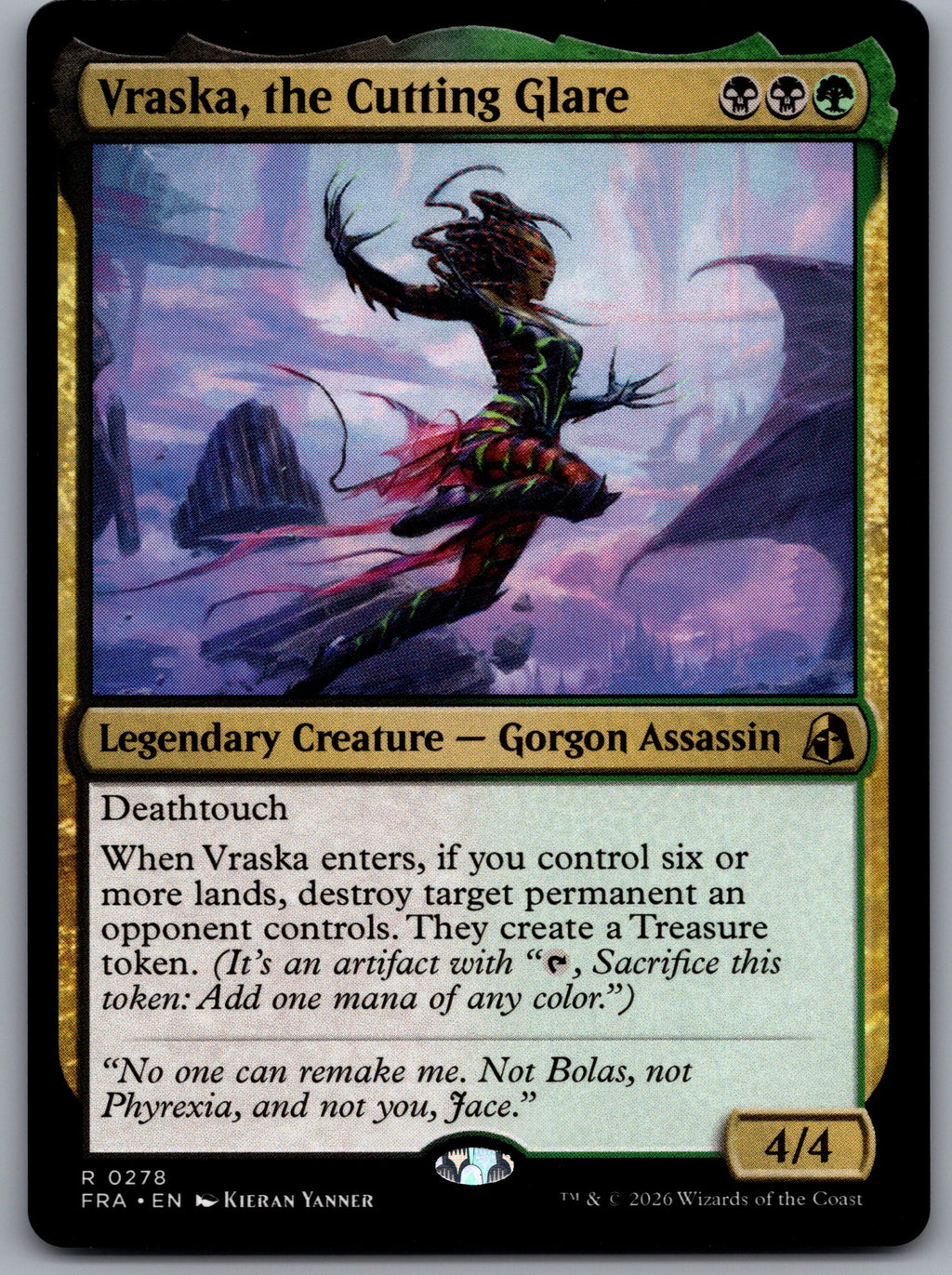 Vraska, the Cutting Glare