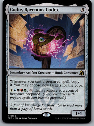 Codie, Ravenous Codex 168 [Reality Fracture]