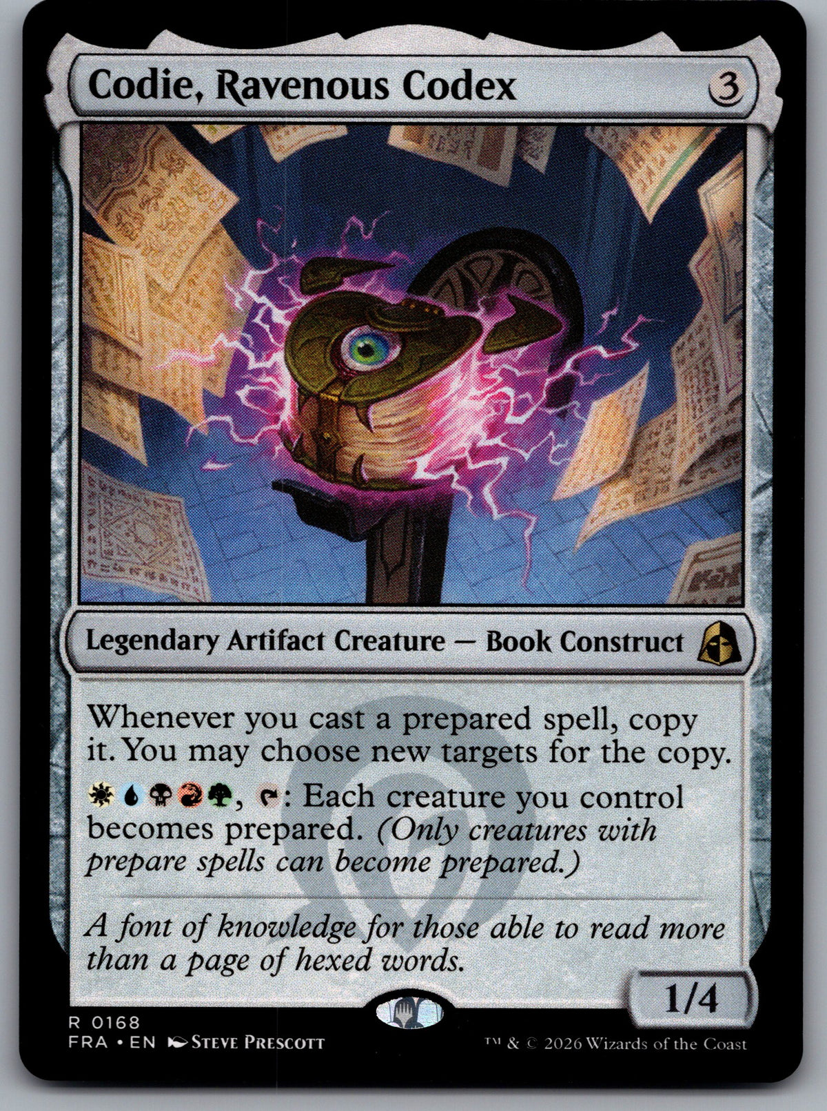 Codie, Ravenous Codex