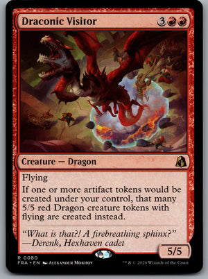 Draconic Visitor 80 [Reality Fracture]