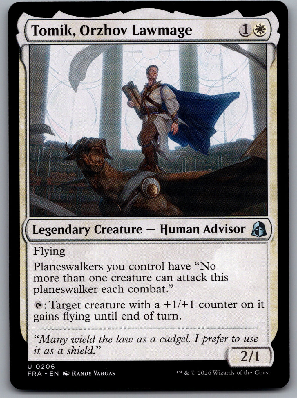 Tomik, Orzhov Lawmage