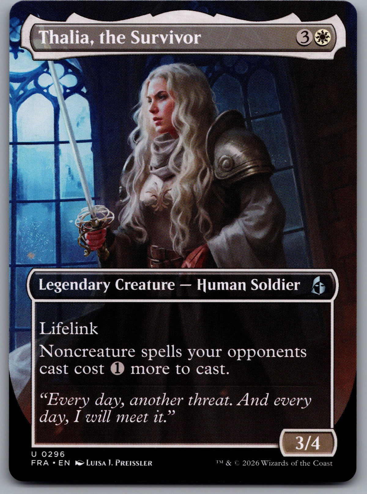 Thalia, the Survivor (Borderless)
