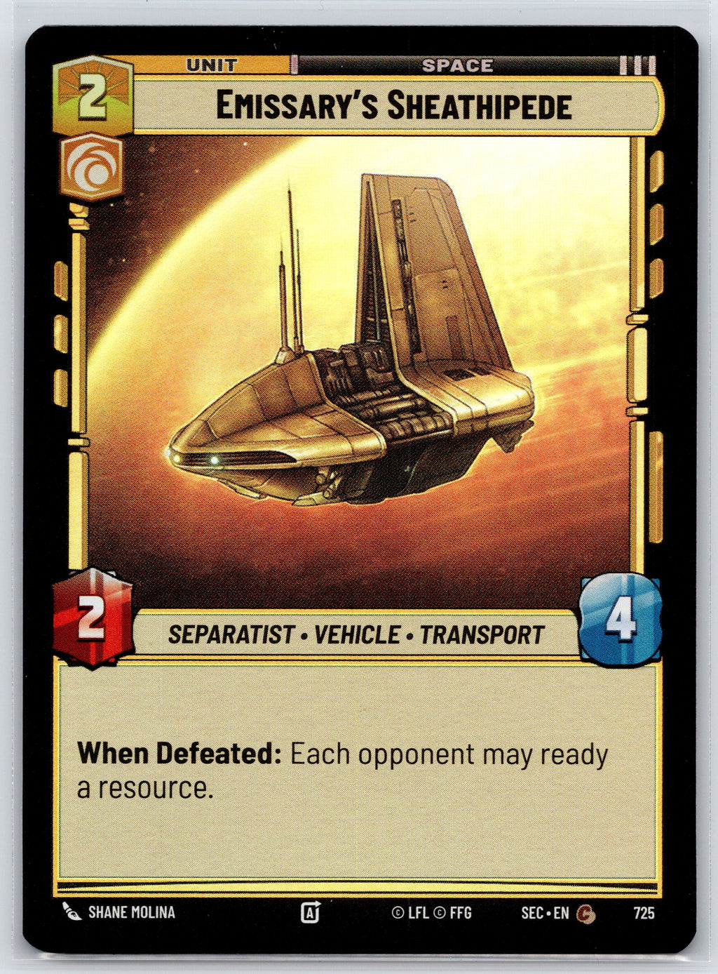 Emissary's Sheathipede (Foil)