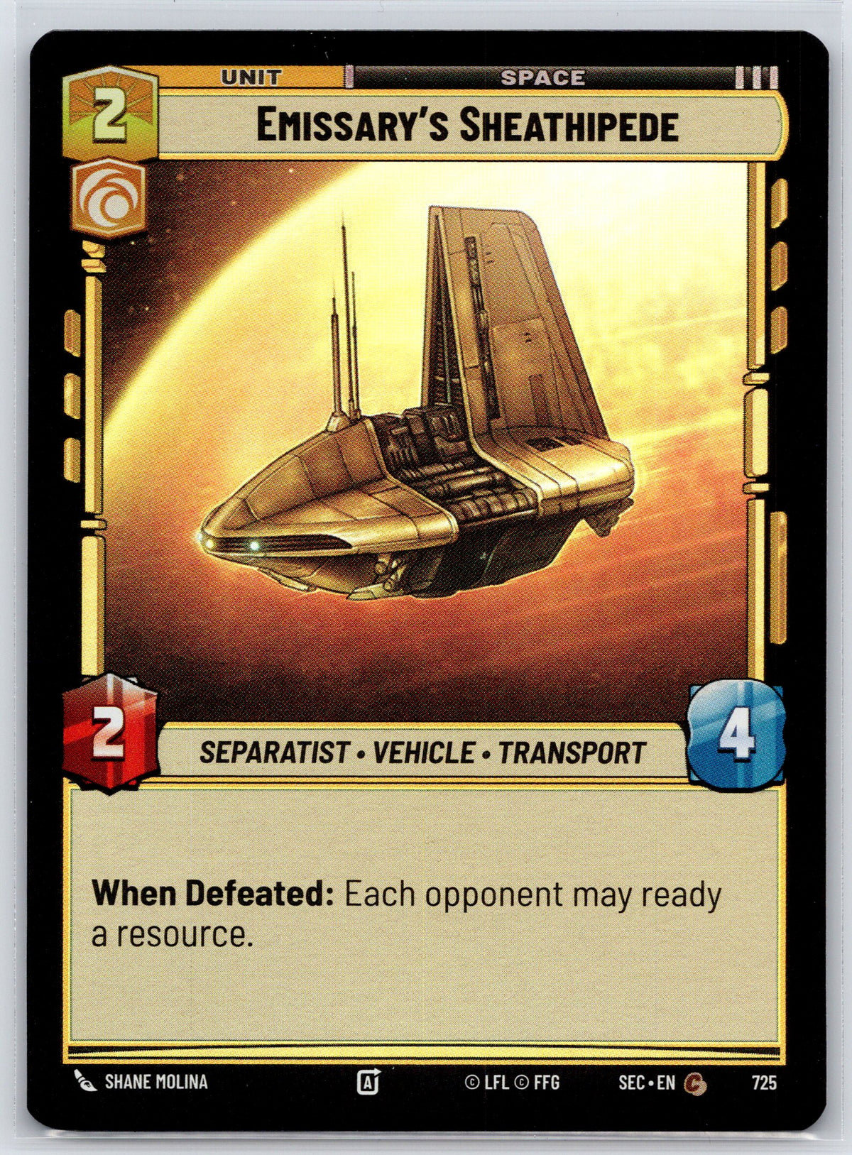 Emissary's Sheathipede (Foil)