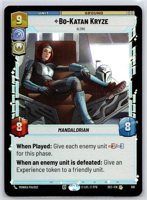 Bo-Katan Kryze - Alone (Foil) 561 [Secrets of Power]