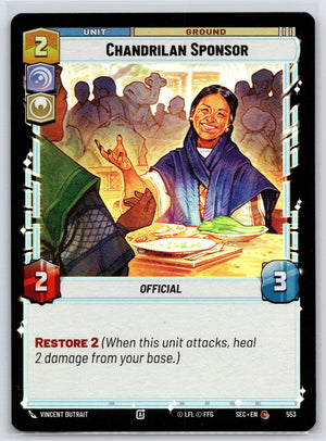 Chandrilan Sponsor (Foil) 553 [Secrets of Power]