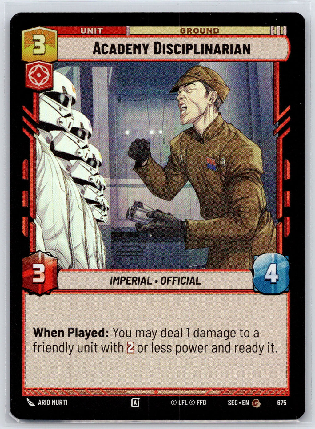 Academy Disciplinarian (Foil)