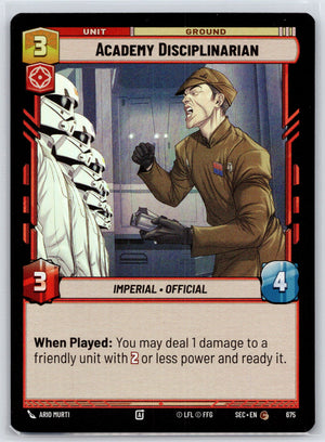 Academy Disciplinarian (Foil) 675 [Secrets of Power]