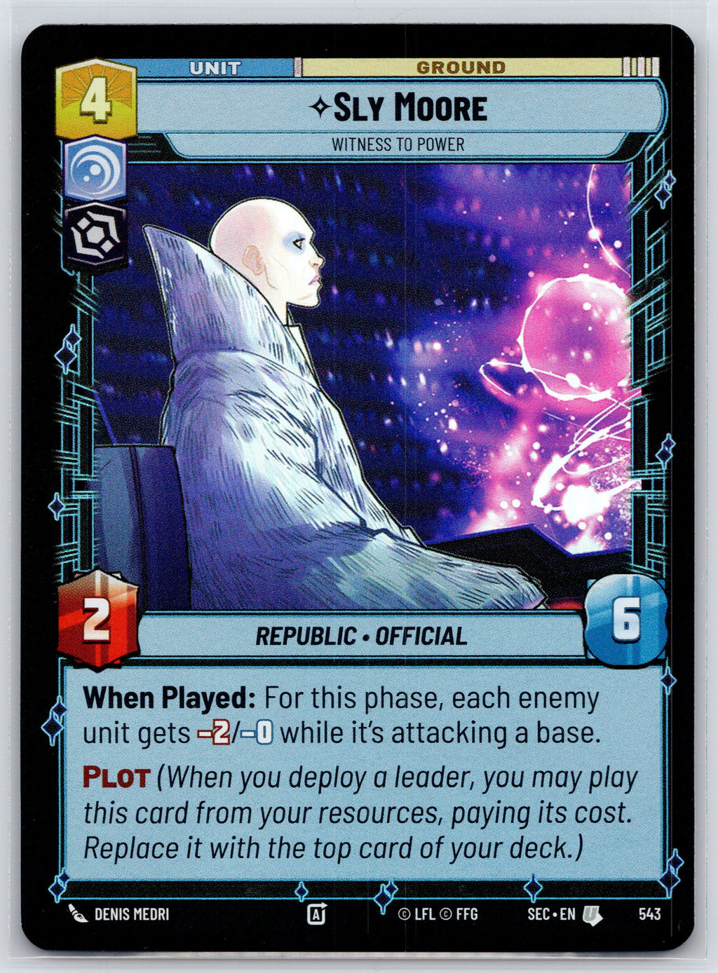 Sly Moore - Witness to Power (Foil)