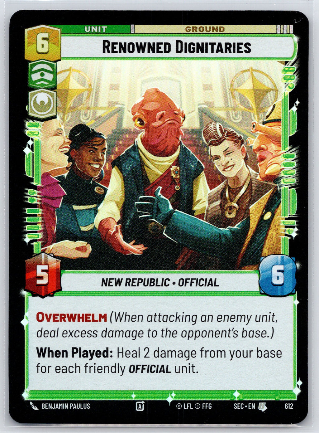 Renowned Dignitaries (Foil)