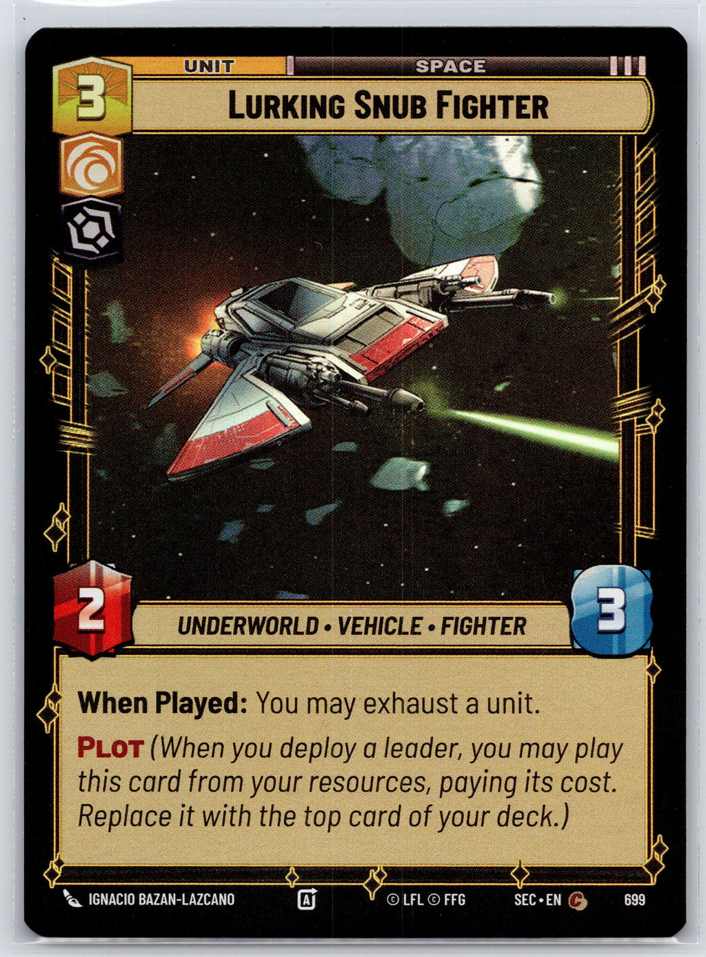 Lurking Snub Fighter (Foil)