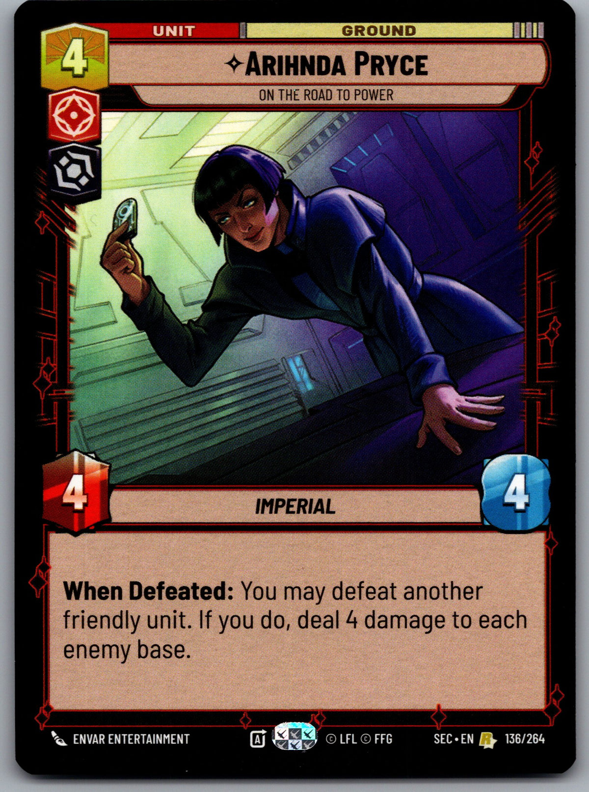 Arihnda Pryce - On the Road to Power