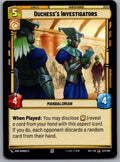 Duchess's Investigators