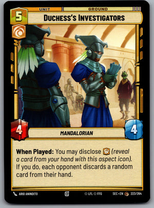 Duchess's Investigators 223/264 [Secrets of Power]