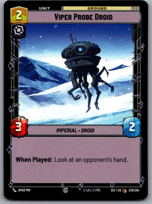 Viper Probe Droid 239/264 [Secrets of Power]