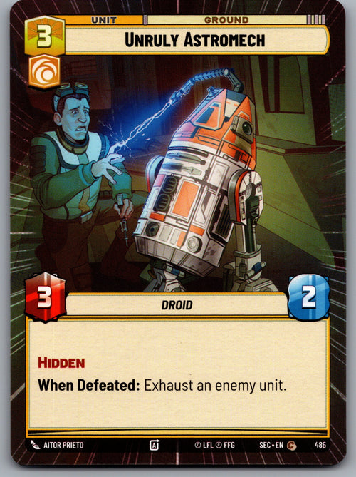 Unruly Astromech (Hyperspace)