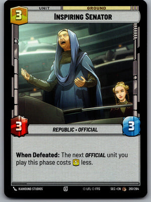 Inspiring Senator 261/264 [Secrets of Power]