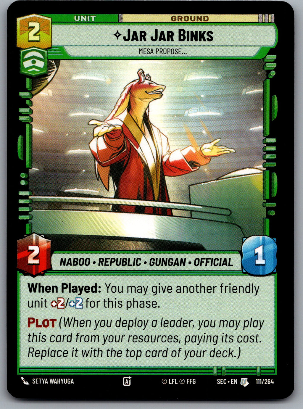 Jar Jar Binks - Mesa Propose